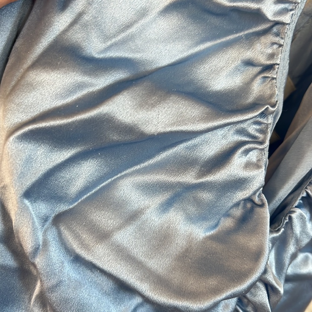 The sei X REVOVLE One Shoulder Midi Dress in Sky - Picture 11 of 16